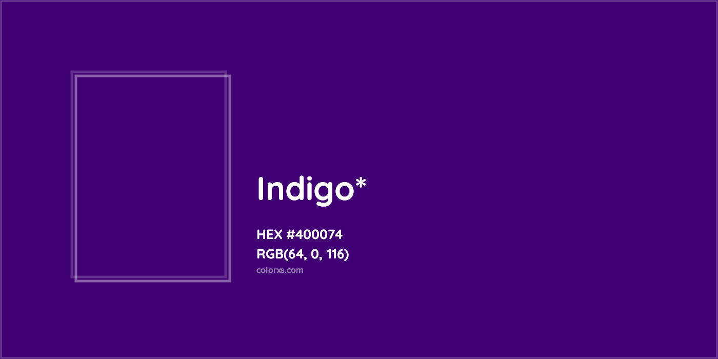 HEX #400074 Color Name, Color Code, Palettes, Similar Paints, Images