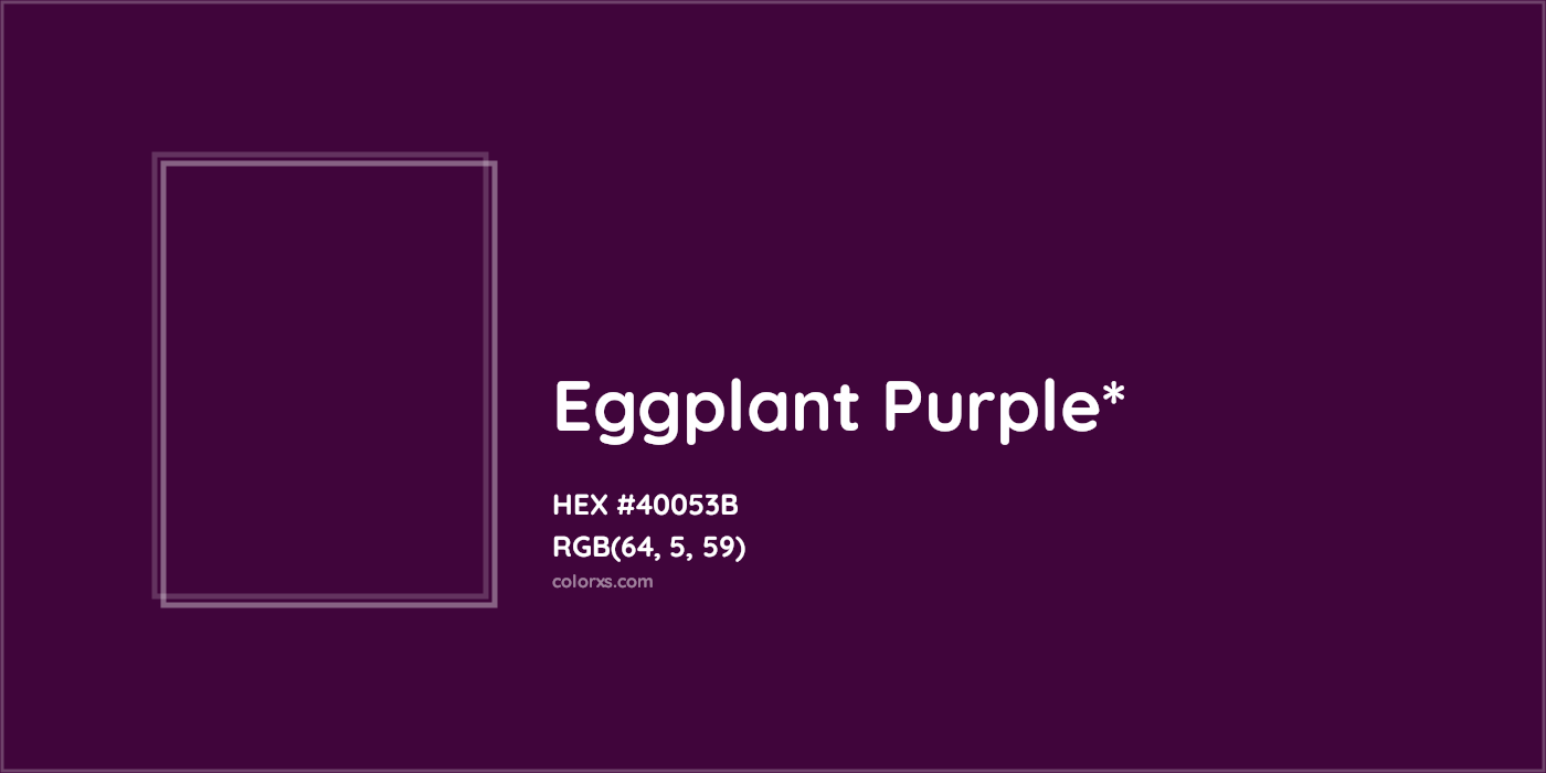 HEX #40053B Color Name, Color Code, Palettes, Similar Paints, Images