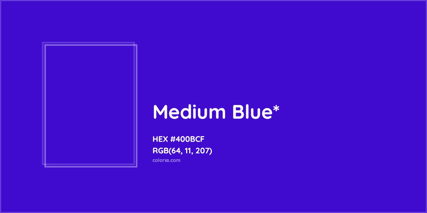 HEX #400BCF Color Name, Color Code, Palettes, Similar Paints, Images