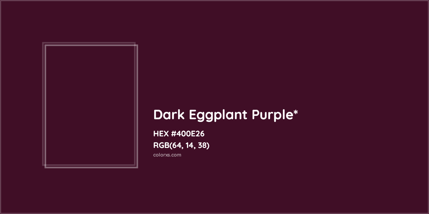 HEX #400E26 Color Name, Color Code, Palettes, Similar Paints, Images
