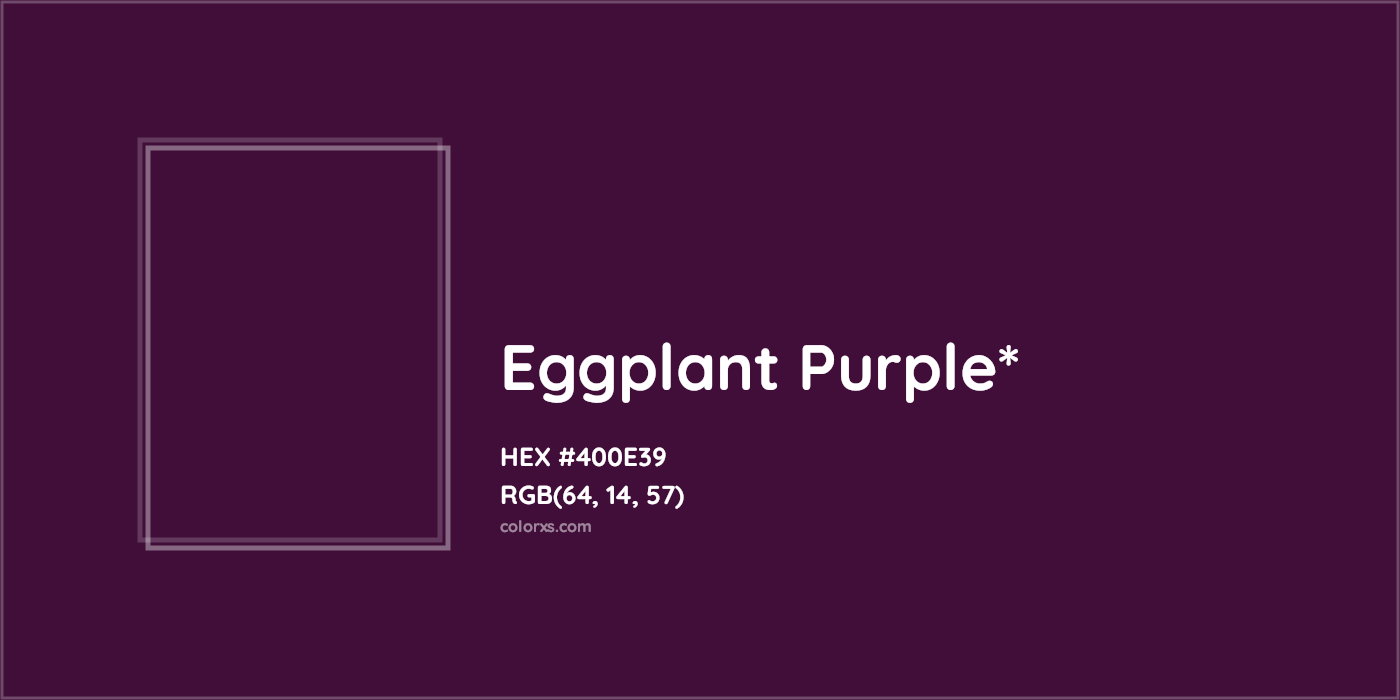 HEX #400E39 Color Name, Color Code, Palettes, Similar Paints, Images