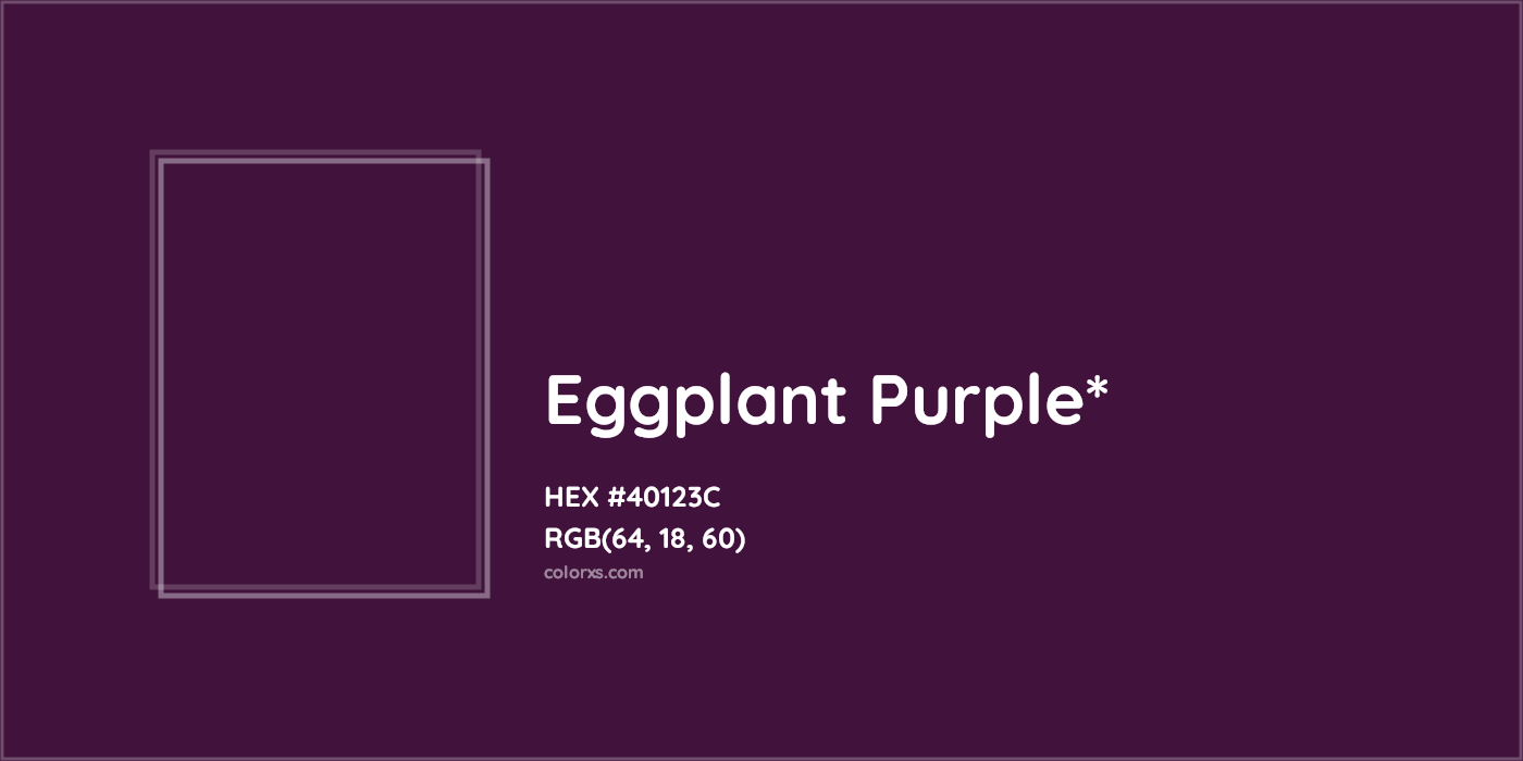 HEX #40123C Color Name, Color Code, Palettes, Similar Paints, Images