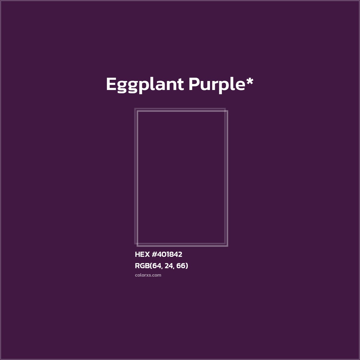 HEX #401842 Color Name, Color Code, Palettes, Similar Paints, Images