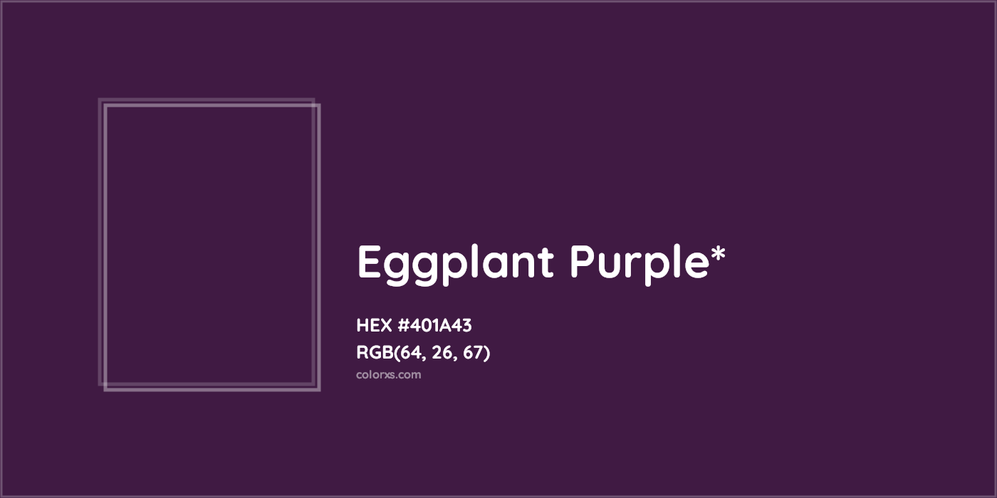 HEX #401A43 Color Name, Color Code, Palettes, Similar Paints, Images