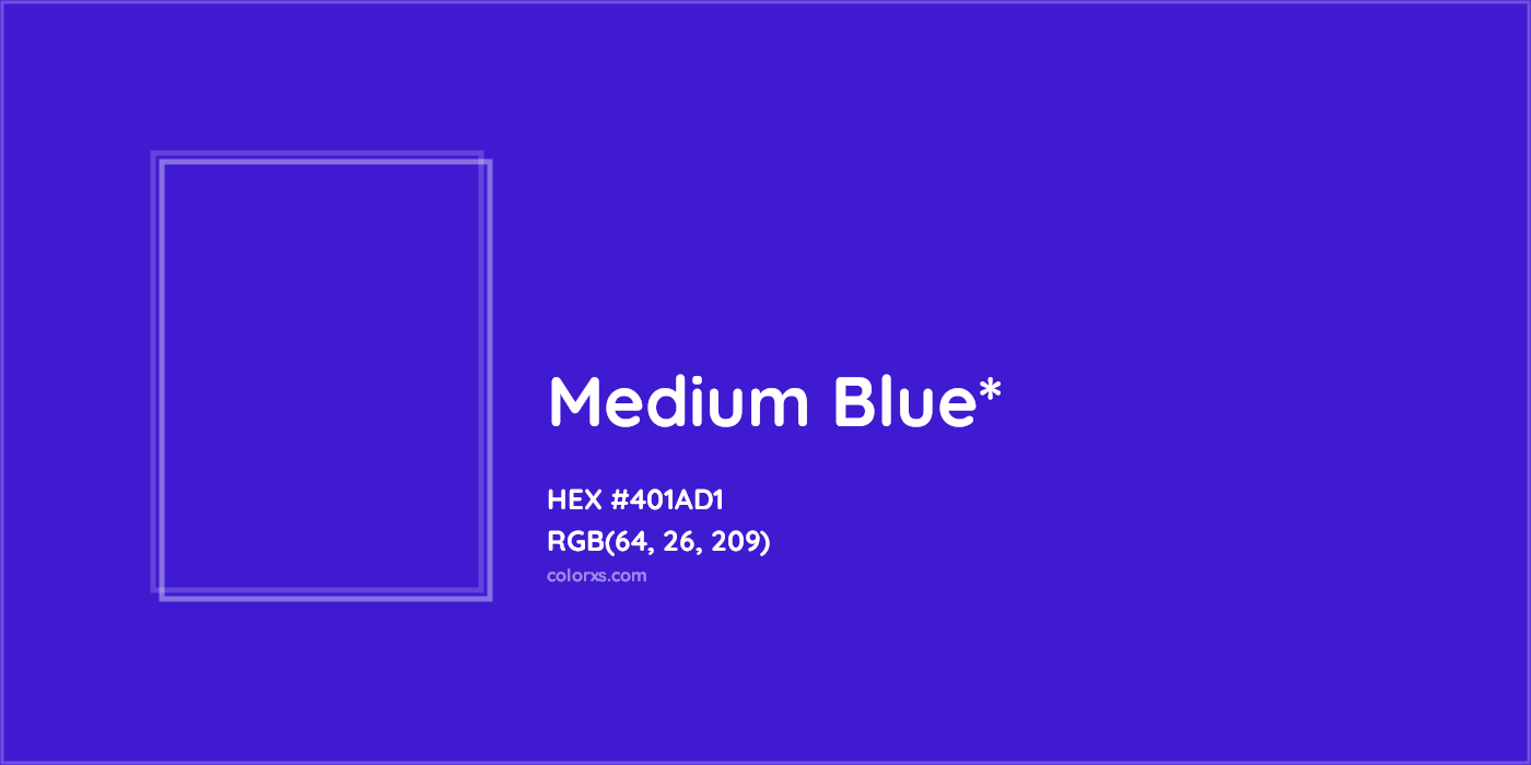 HEX #401AD1 Color Name, Color Code, Palettes, Similar Paints, Images