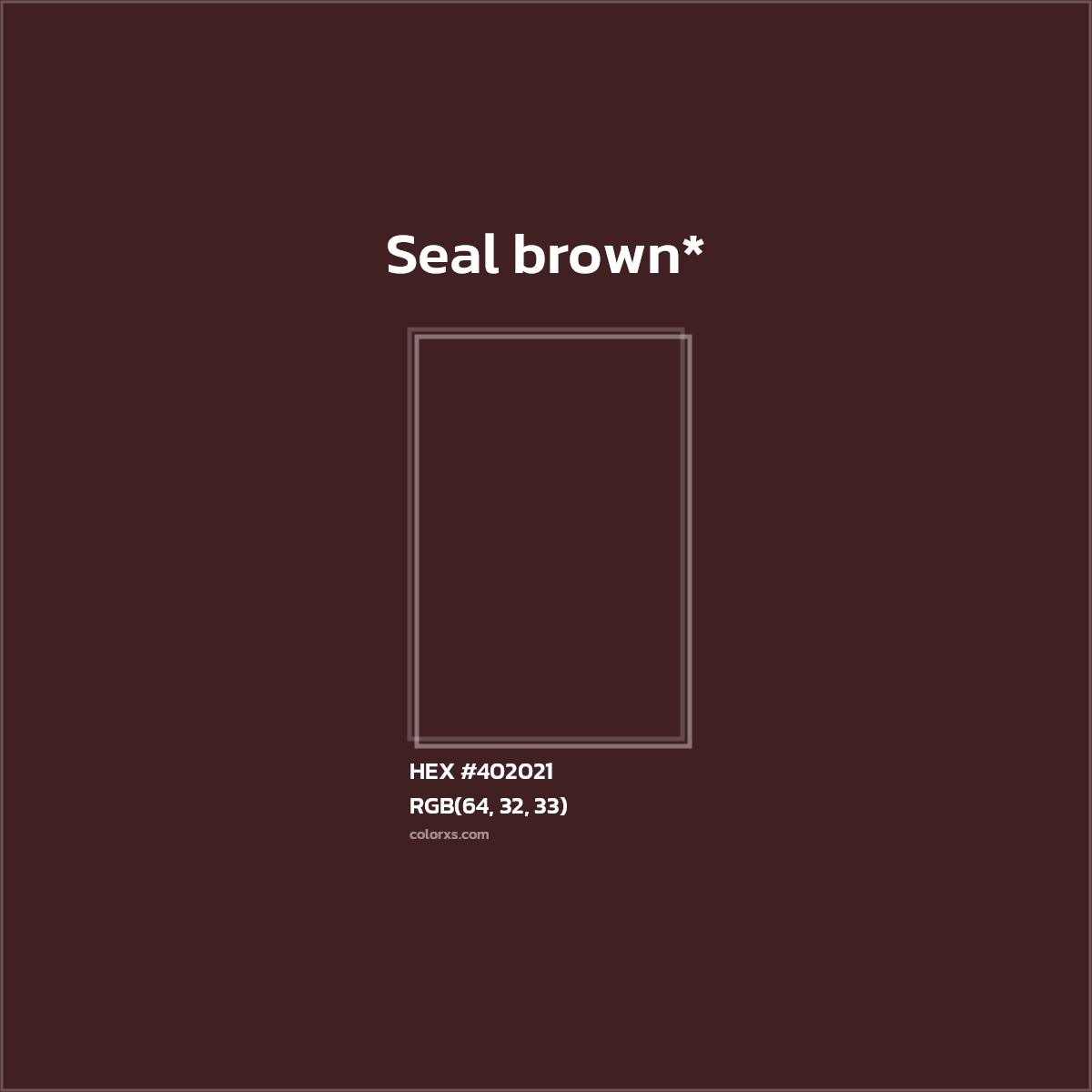 HEX #402021 Color Name, Color Code, Palettes, Similar Paints, Images