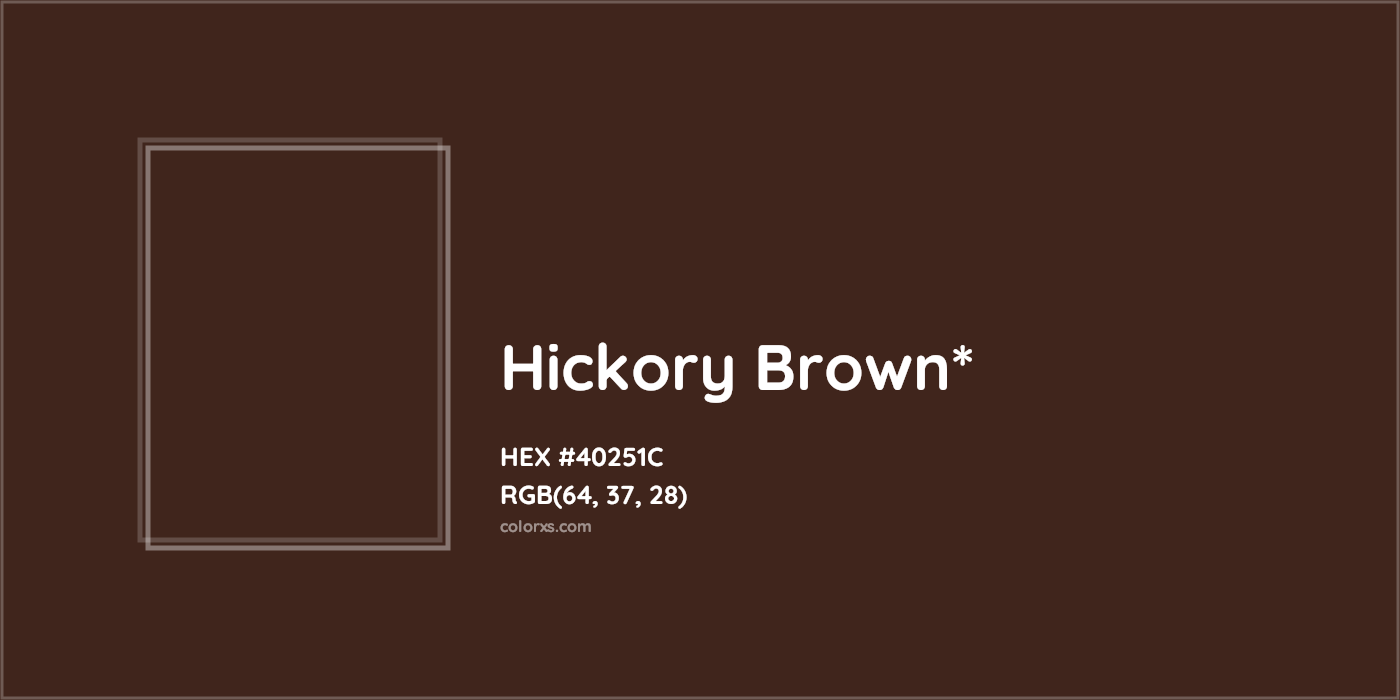 HEX #40251C Color Name, Color Code, Palettes, Similar Paints, Images