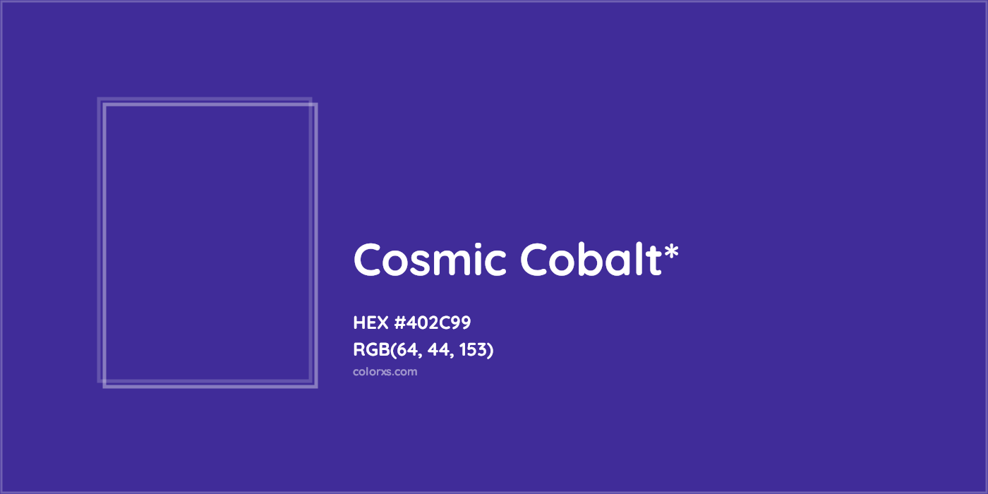 HEX #402C99 Color Name, Color Code, Palettes, Similar Paints, Images
