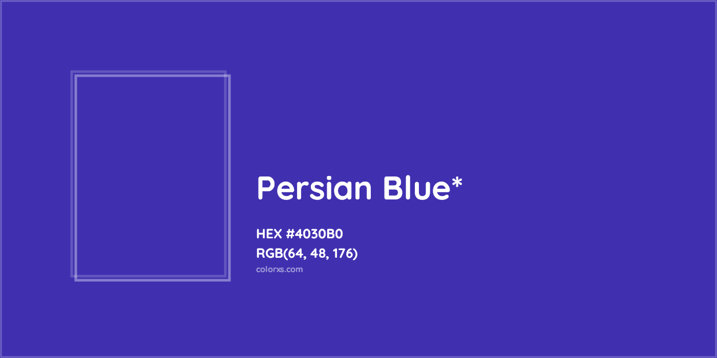 HEX #4030B0 Color Name, Color Code, Palettes, Similar Paints, Images