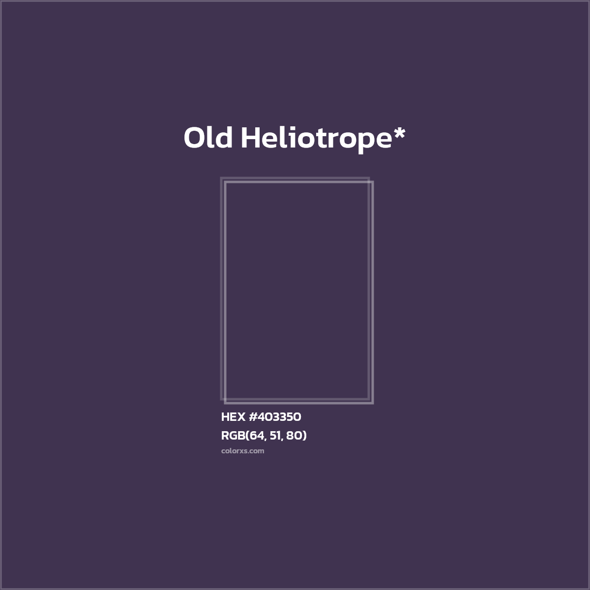 HEX #403350 Color Name, Color Code, Palettes, Similar Paints, Images