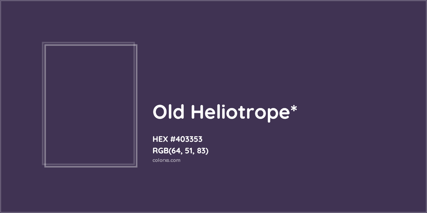 HEX #403353 Color Name, Color Code, Palettes, Similar Paints, Images