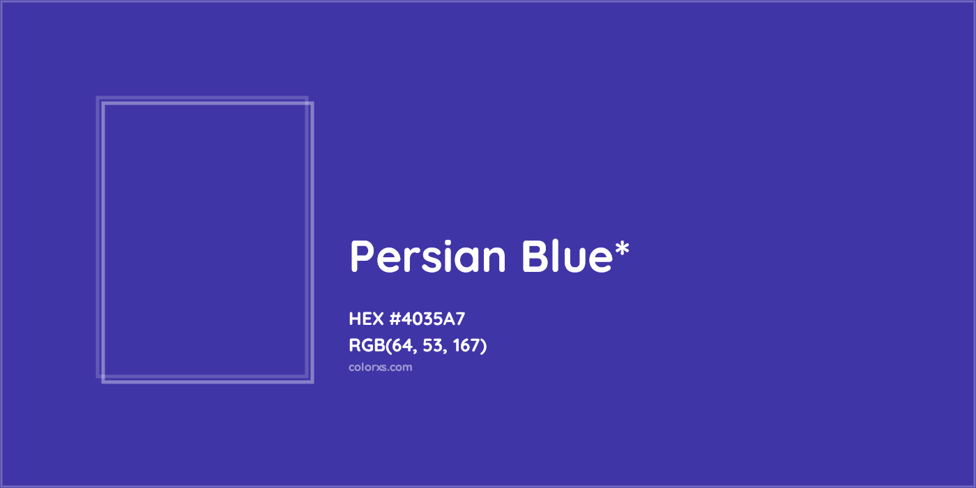 HEX #4035A7 Color Name, Color Code, Palettes, Similar Paints, Images