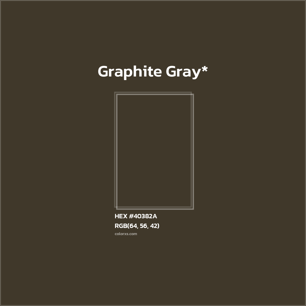 HEX #40382A Color Name, Color Code, Palettes, Similar Paints, Images