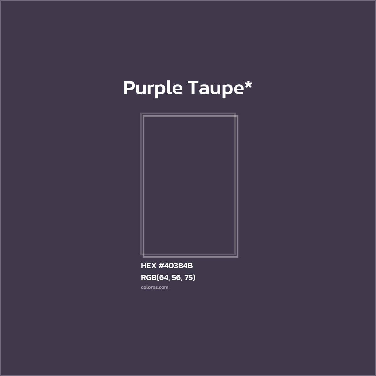 HEX #40384B Color Name, Color Code, Palettes, Similar Paints, Images