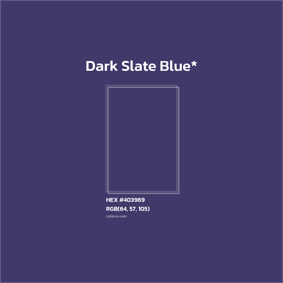 HEX #403969 Color Name, Color Code, Palettes, Similar Paints, Images
