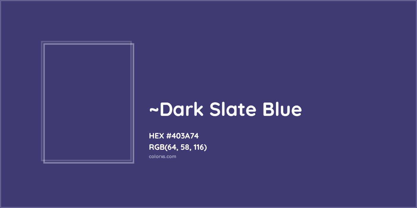 HEX #403A74 Color Name, Color Code, Palettes, Similar Paints, Images