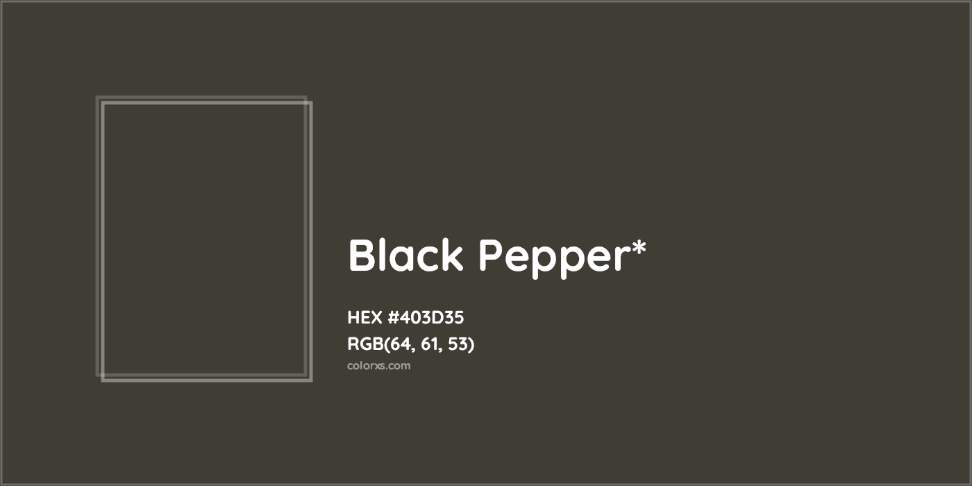 HEX #403D35 Color Name, Color Code, Palettes, Similar Paints, Images