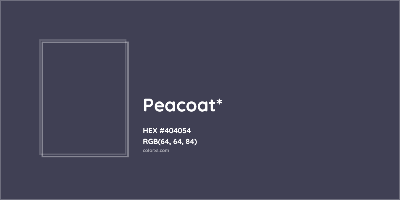 HEX #404054 Color Name, Color Code, Palettes, Similar Paints, Images