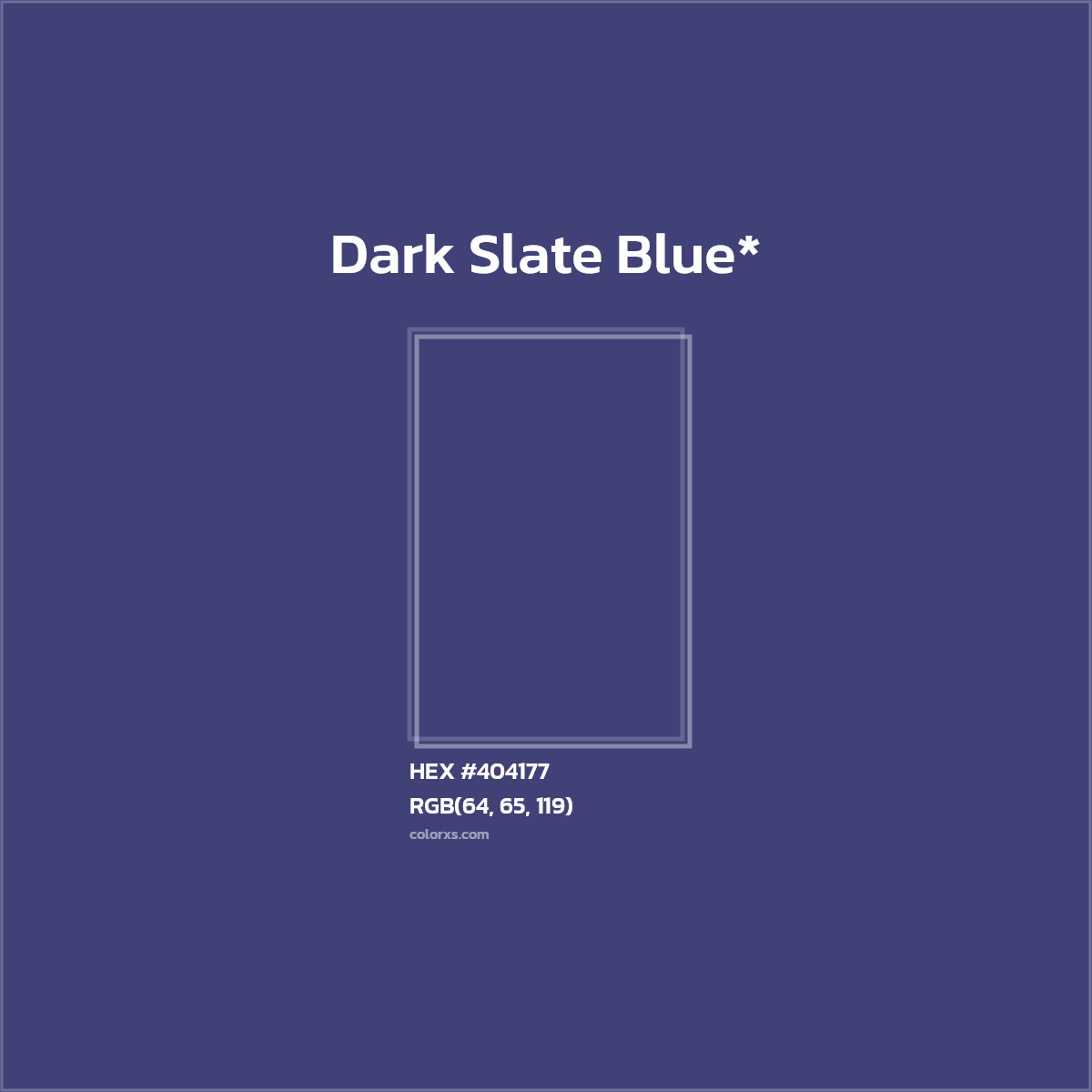 HEX #404177 Color Name, Color Code, Palettes, Similar Paints, Images