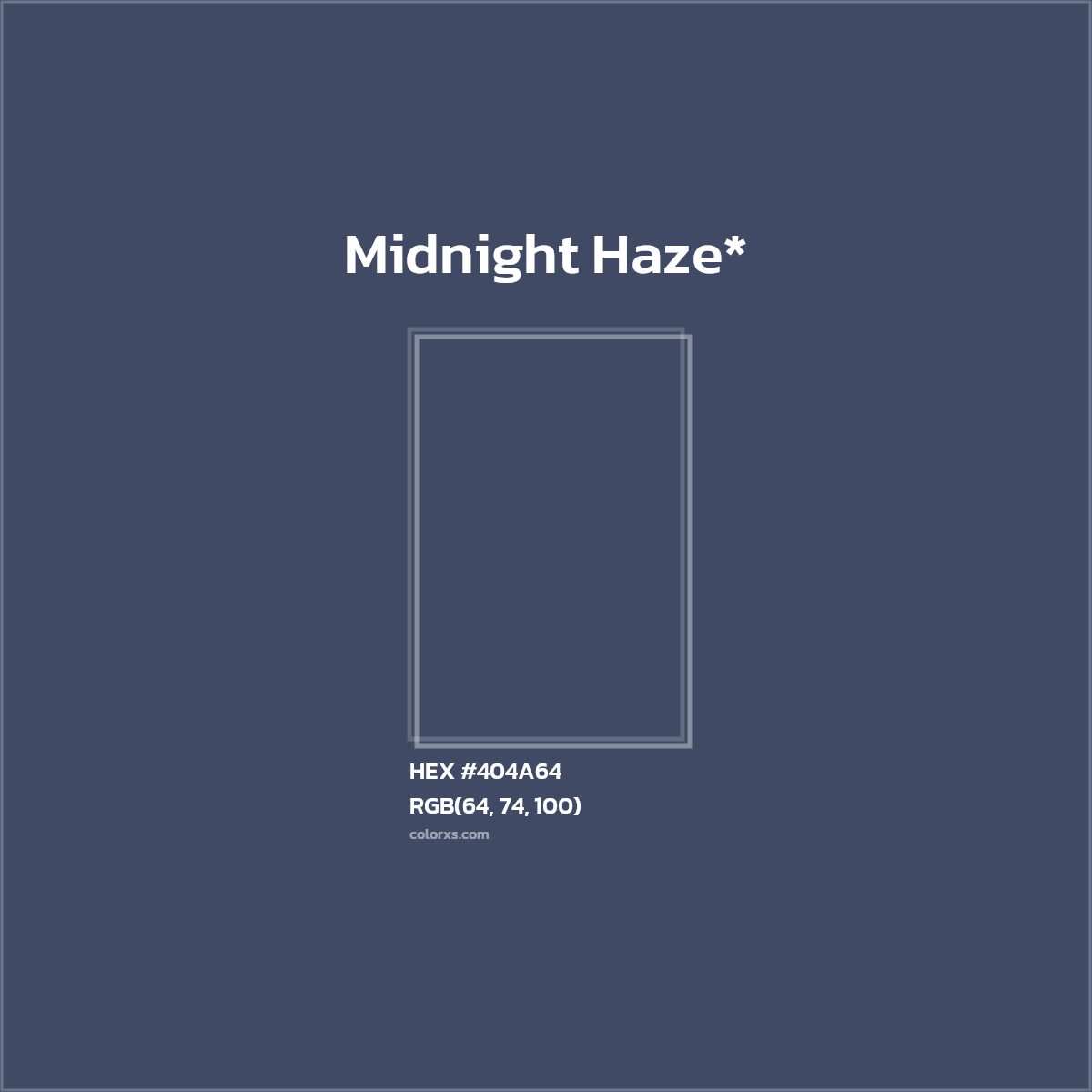 HEX #404A64 Color Name, Color Code, Palettes, Similar Paints, Images