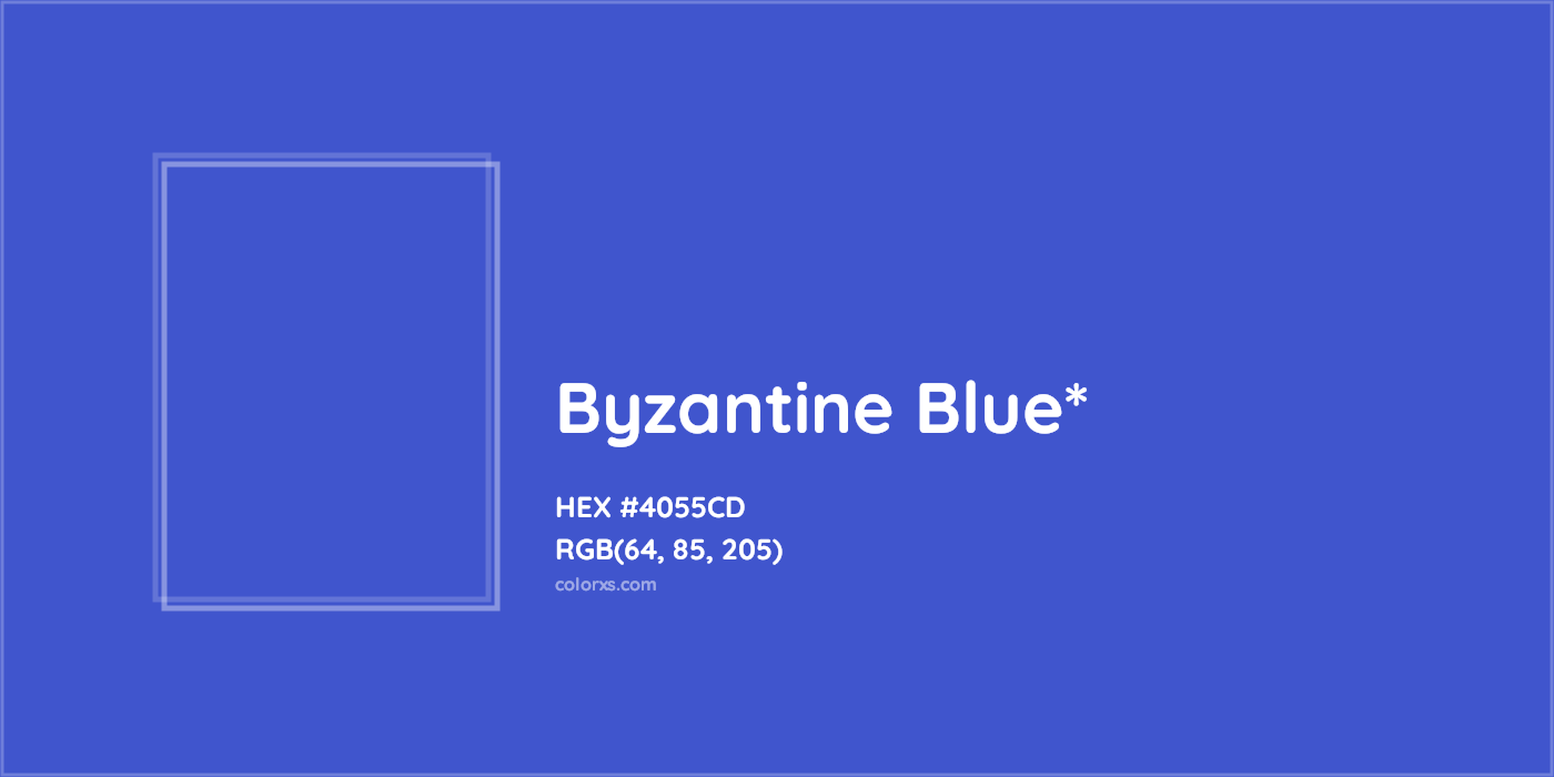 HEX #4055CD Color Name, Color Code, Palettes, Similar Paints, Images