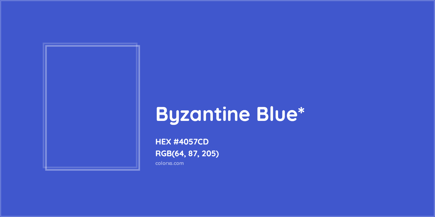 HEX #4057CD Color Name, Color Code, Palettes, Similar Paints, Images