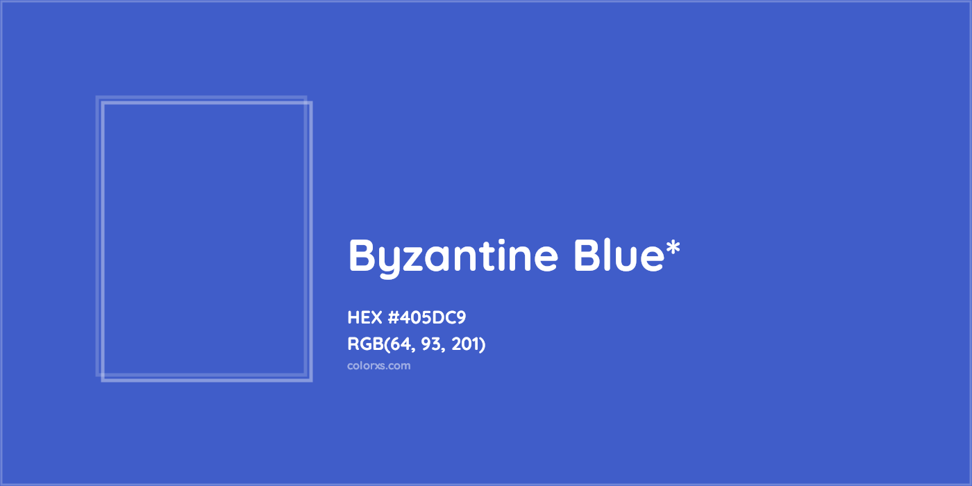 HEX #405DC9 Color Name, Color Code, Palettes, Similar Paints, Images