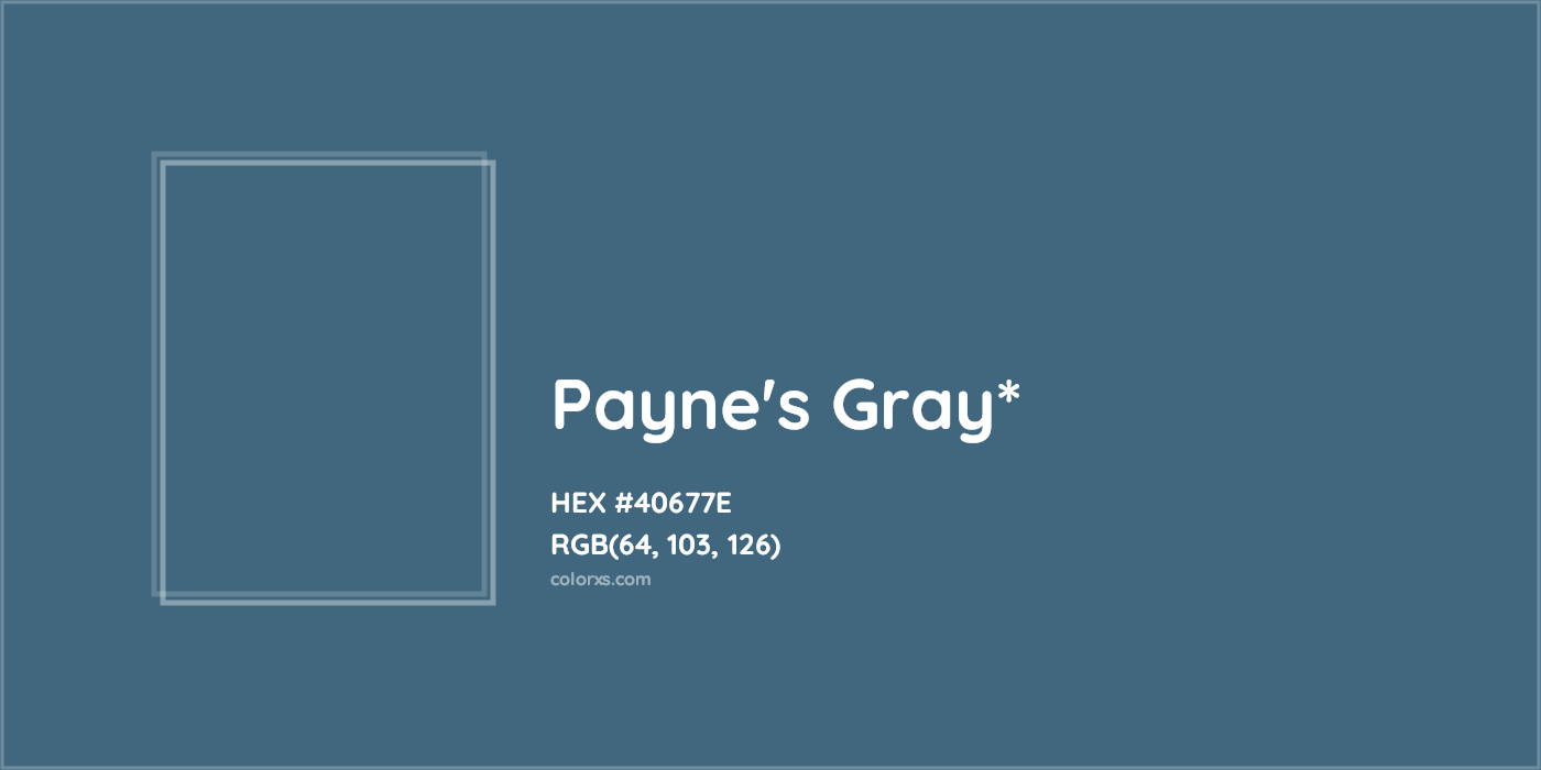 HEX #40677E Color Name, Color Code, Palettes, Similar Paints, Images