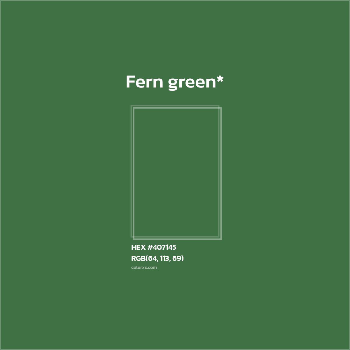 HEX #407145 Color Name, Color Code, Palettes, Similar Paints, Images
