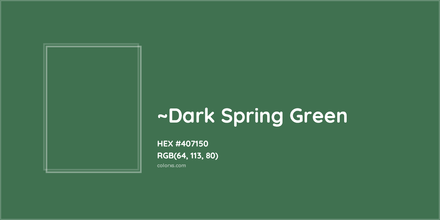 HEX #407150 Color Name, Color Code, Palettes, Similar Paints, Images