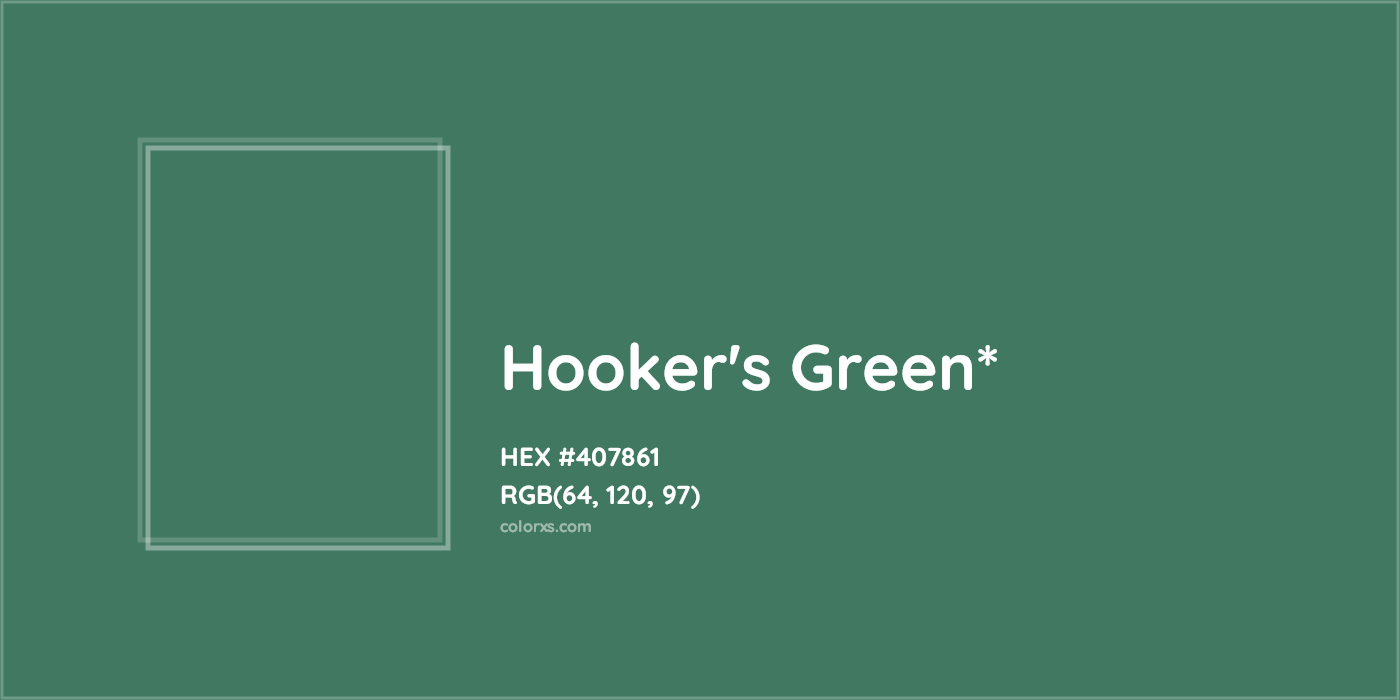 HEX #407861 Color Name, Color Code, Palettes, Similar Paints, Images