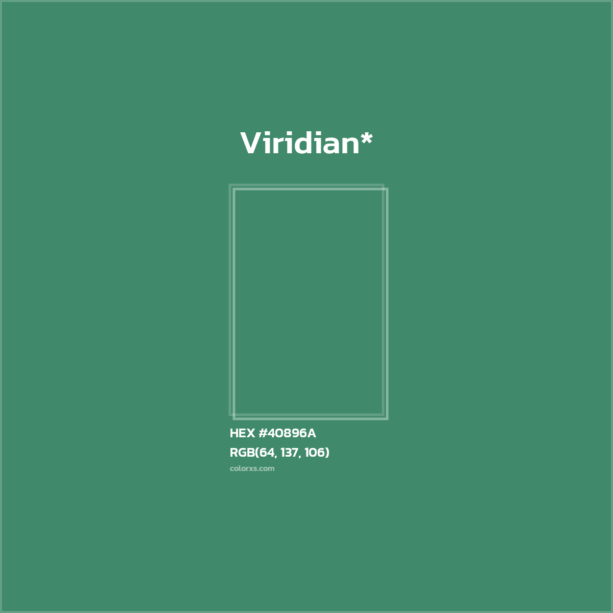 HEX #40896A Color Name, Color Code, Palettes, Similar Paints, Images