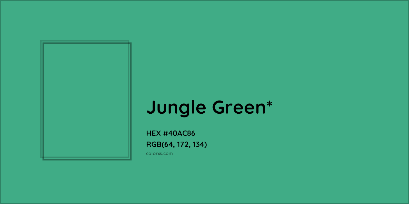 HEX #40AC86 Color Name, Color Code, Palettes, Similar Paints, Images