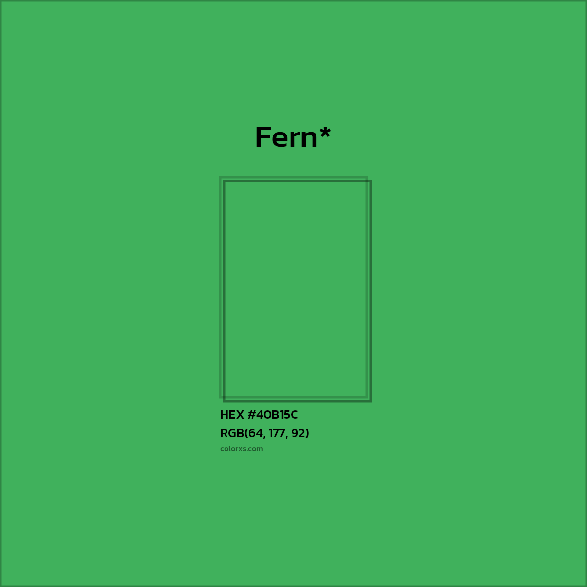 HEX #40B15C Color Name, Color Code, Palettes, Similar Paints, Images