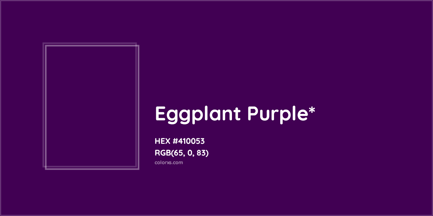 HEX #410053 Color Name, Color Code, Palettes, Similar Paints, Images