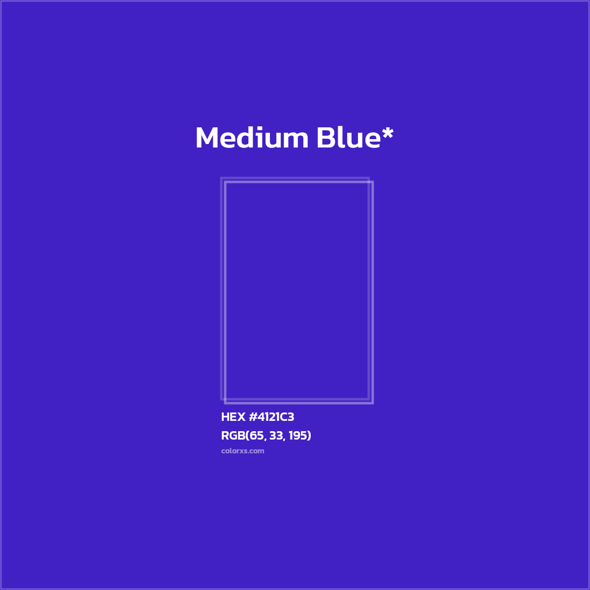 HEX #4121C3 Color Name, Color Code, Palettes, Similar Paints, Images