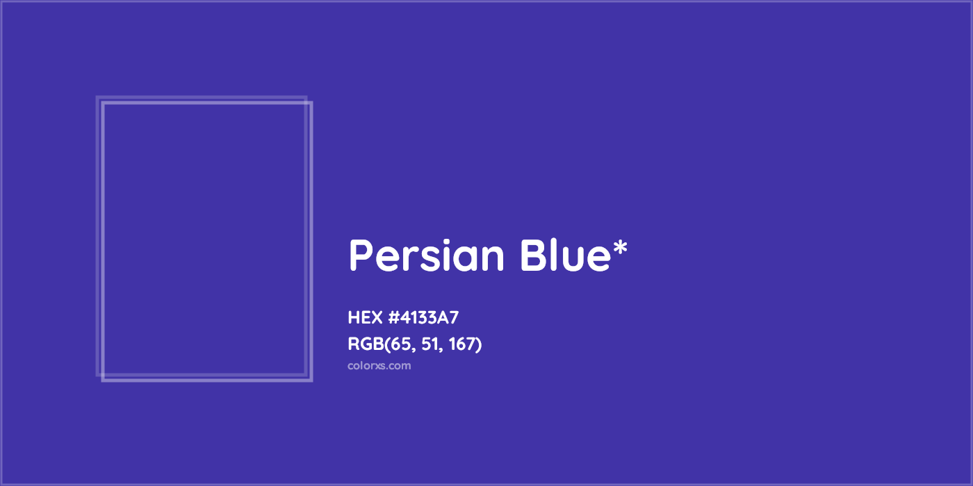 HEX #4133A7 Color Name, Color Code, Palettes, Similar Paints, Images