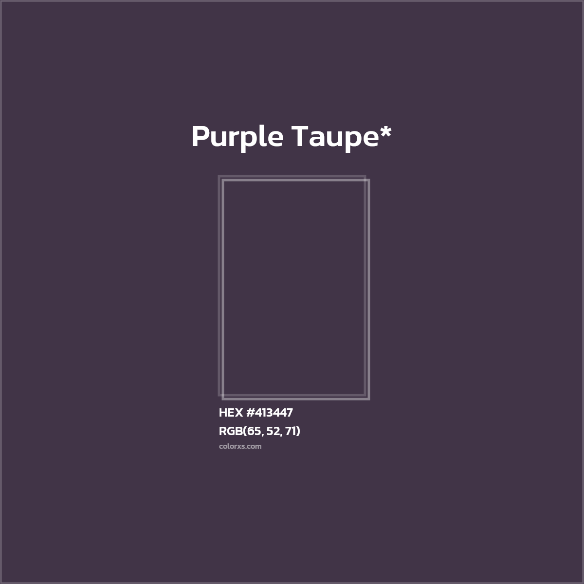 HEX #413447 Color Name, Color Code, Palettes, Similar Paints, Images