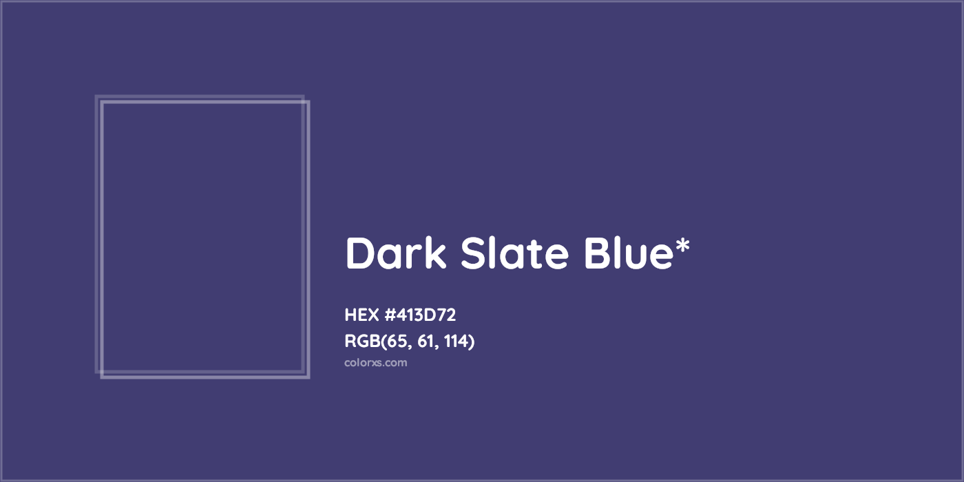 HEX #413D72 Color Name, Color Code, Palettes, Similar Paints, Images
