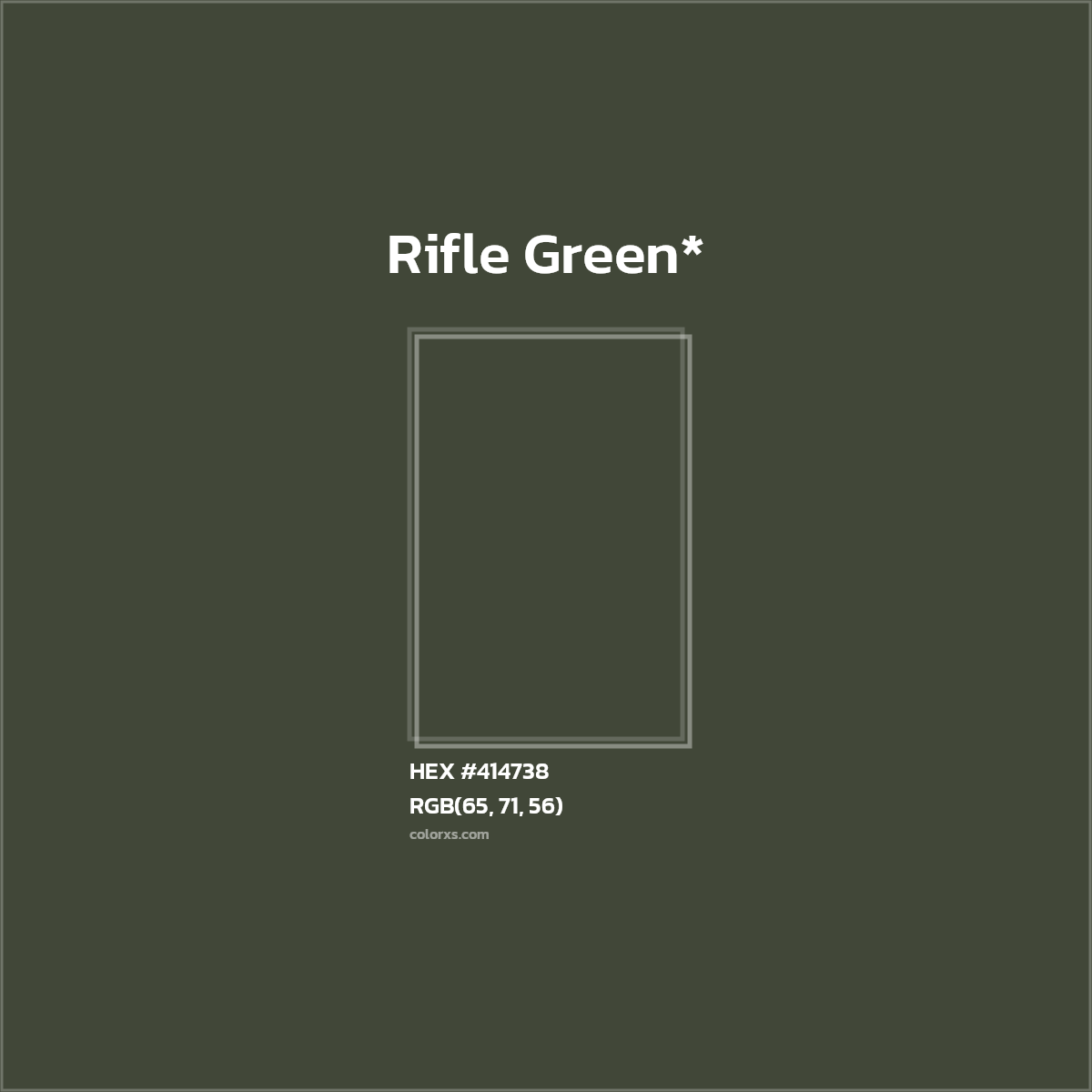 HEX #414738 Color Name, Color Code, Palettes, Similar Paints, Images