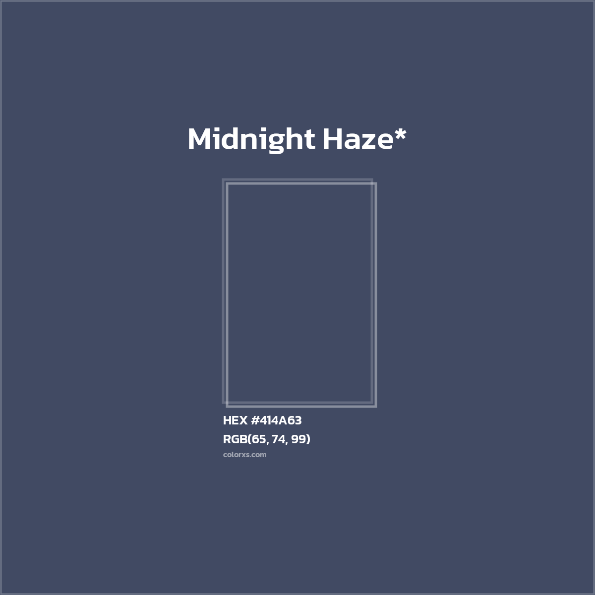 HEX #414A63 Color Name, Color Code, Palettes, Similar Paints, Images