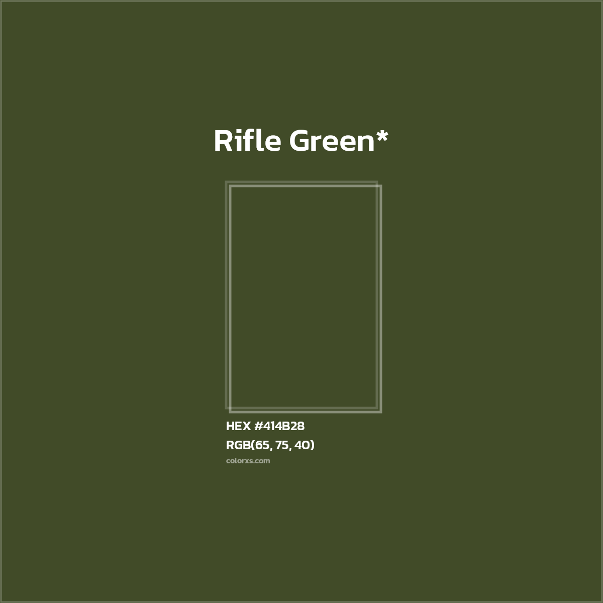 HEX #414B28 Color Name, Color Code, Palettes, Similar Paints, Images