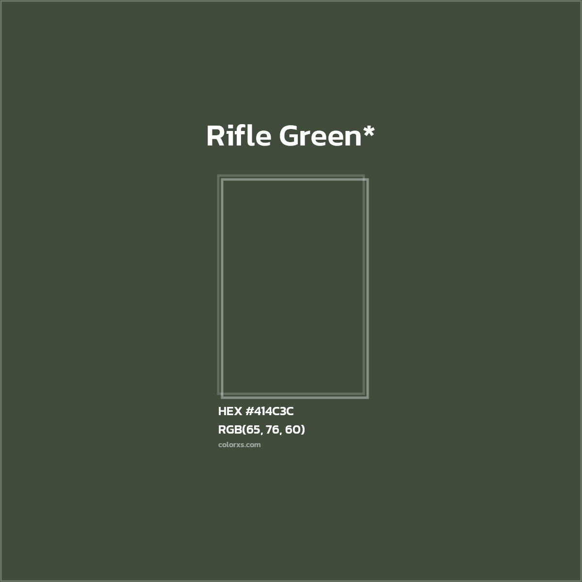 HEX #414C3C Color Name, Color Code, Palettes, Similar Paints, Images