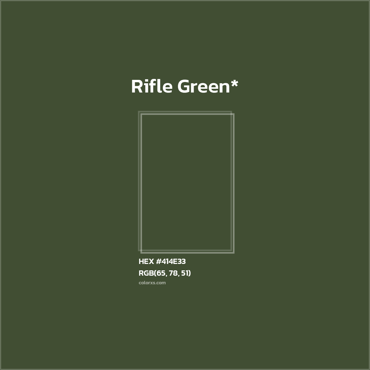 HEX #414E33 Color Name, Color Code, Palettes, Similar Paints, Images