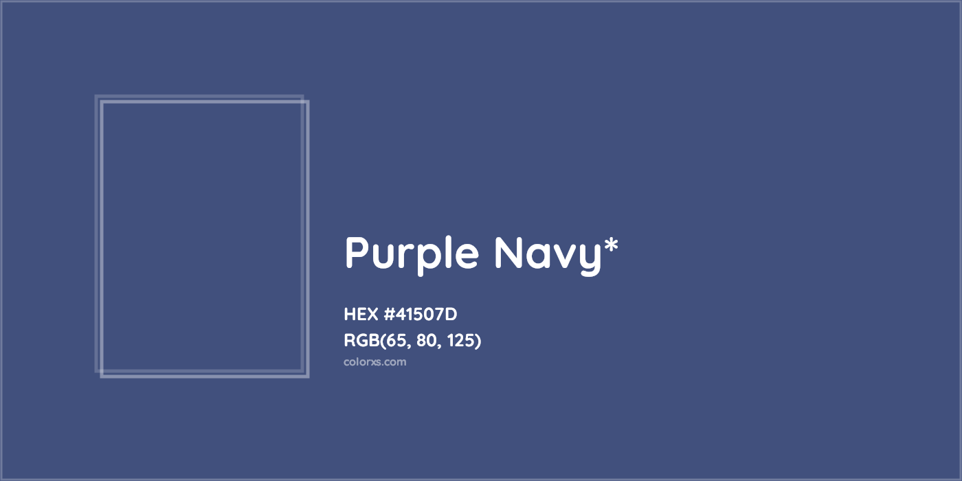 HEX #41507D Color Name, Color Code, Palettes, Similar Paints, Images