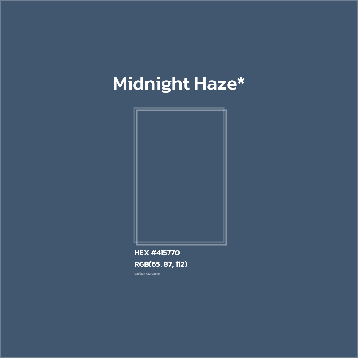 HEX #415770 Color Name, Color Code, Palettes, Similar Paints, Images