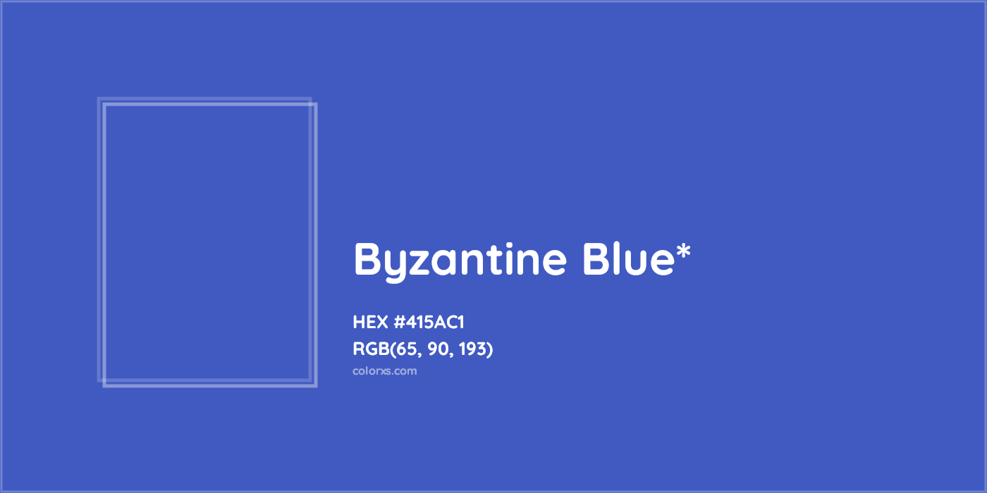 HEX #415AC1 Color Name, Color Code, Palettes, Similar Paints, Images