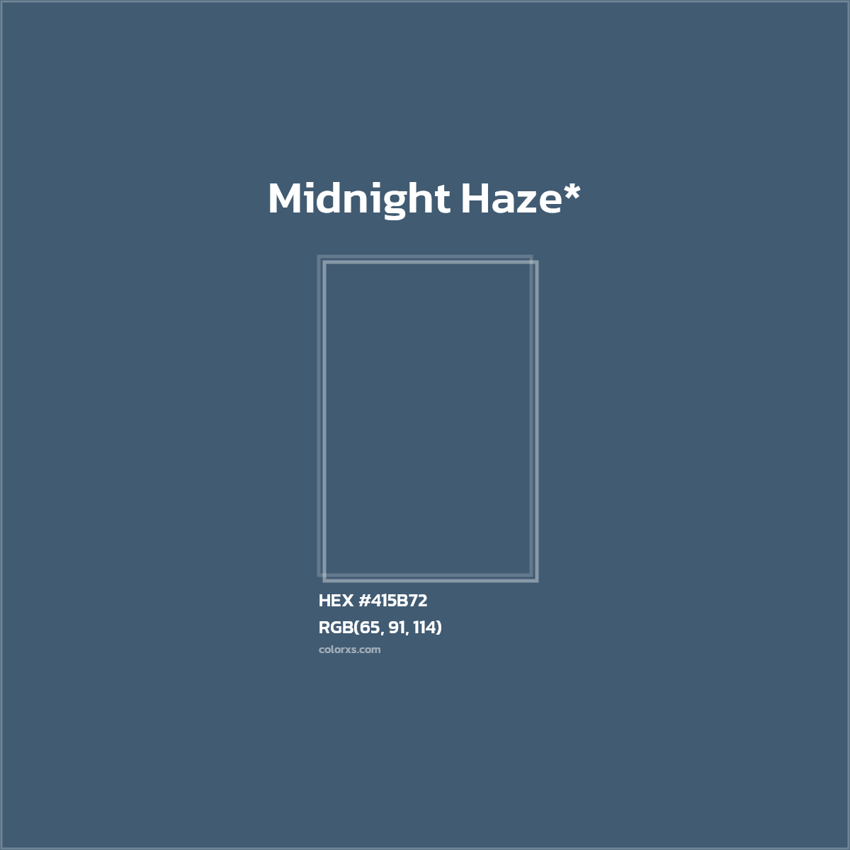 HEX #415B72 Color Name, Color Code, Palettes, Similar Paints, Images