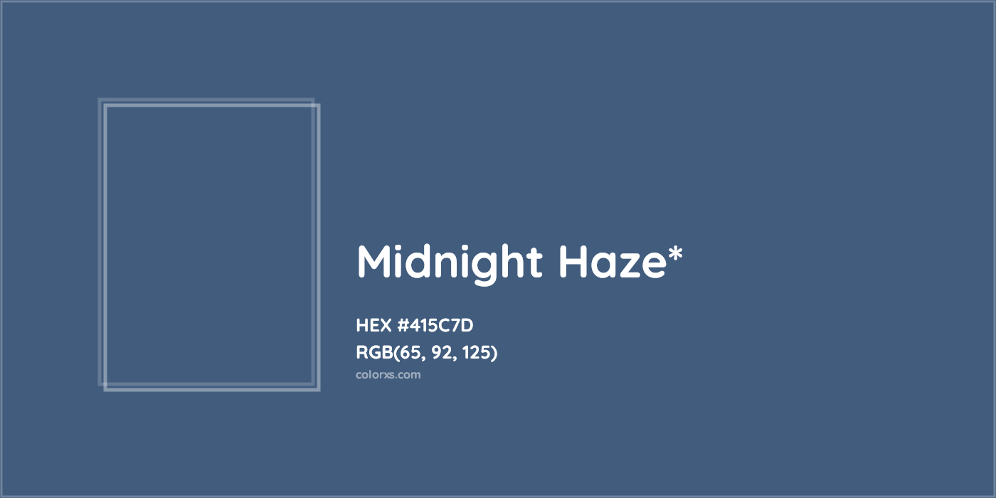 HEX #415C7D Color Name, Color Code, Palettes, Similar Paints, Images