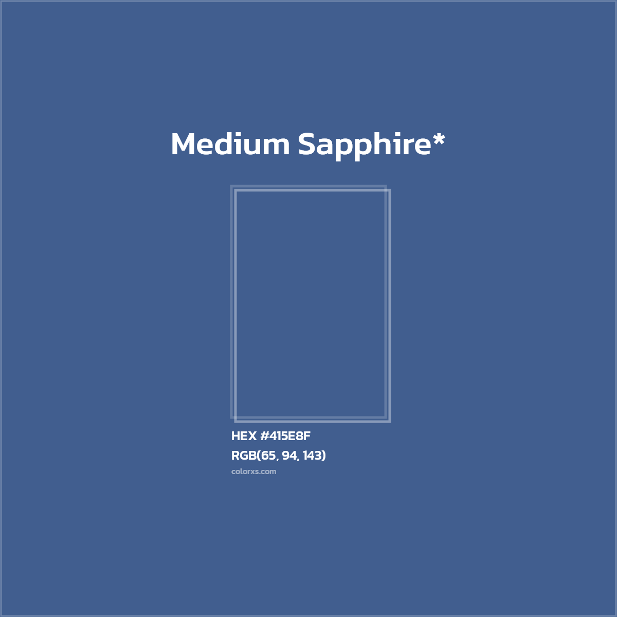 HEX #415E8F Color Name, Color Code, Palettes, Similar Paints, Images